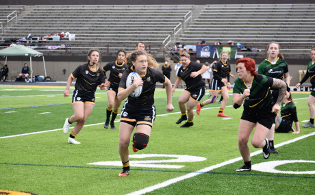 Photo of BW women's rugby team